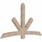 Ekena Millwork Alberta Smooth Timber Gable Bracket, Douglas Fir, 84"W x 49"H x 3 1/2"D x 5 1/2"F, 14/12 Pitch GBW084X49X0406ALB00SDF - alternate 4